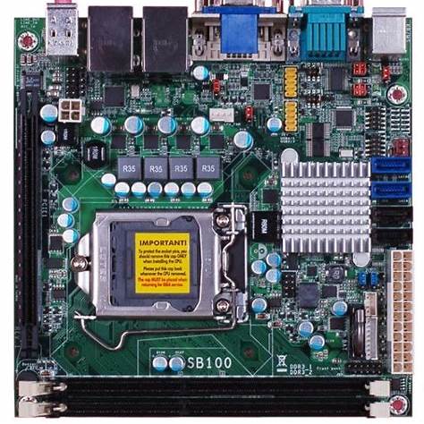SB100-NRM Industriellt moderkort