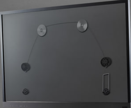 Fast Ultraslimt Väggfäste 37-70" max 50kg