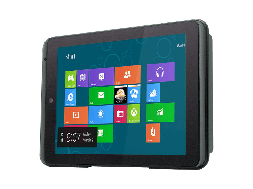 8" fanless Intel® Atom™ x5-Z8350 tablet PC