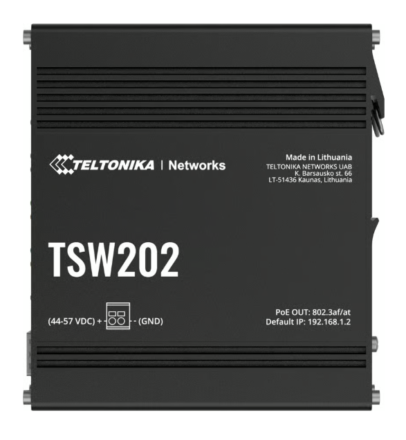 TSW202 8xGE Industrial PoE+ 240W Switch