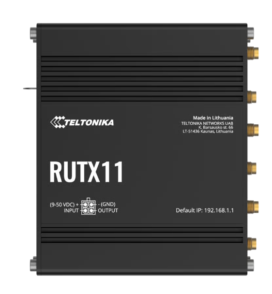 RUTX11 LTE CAT6 Industrial Cellular Router 