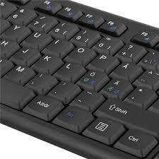 DELTACO trådlöst tangentbord och mus