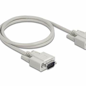 Cable Serial RS-232 D-Sub9 male > RS-232 D-Sub9 female 1m