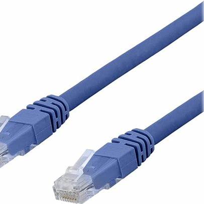 Cat6 patchkabel skärmad blå 3m