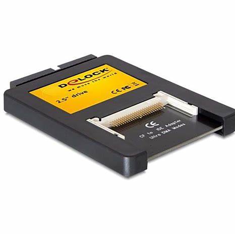 DeLOCK - Kortläsare - 3,5 tum (CF I, CF II, Microdrive)