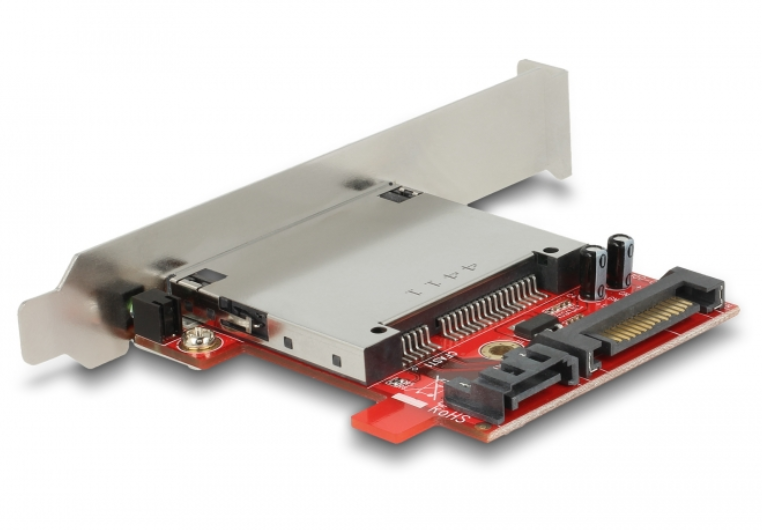 [91495] DeLOCK SATA-kortlässare för CFast-kort, low profile, 1xSATA