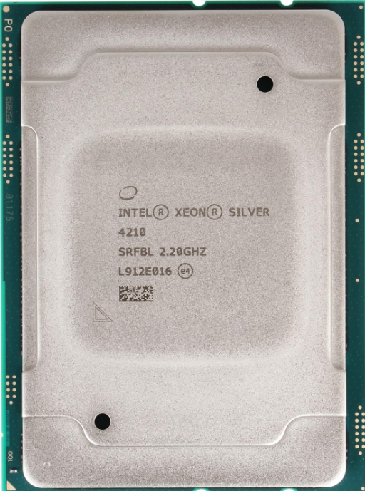 Intel Xeon Silver 4210, 10 Core, 20 Threads, 2.2 GHz, 14MB