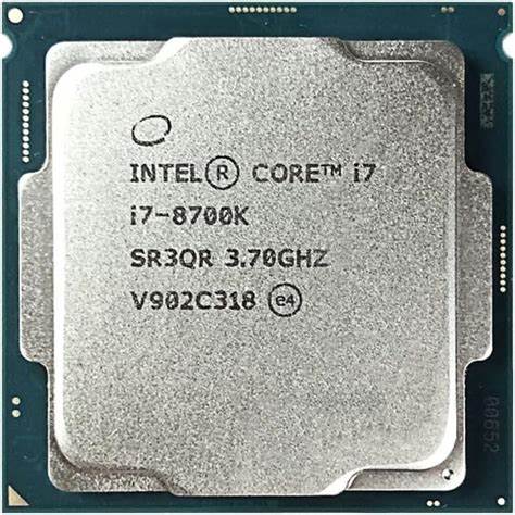 Intel® Core™ i7-8700K Processor