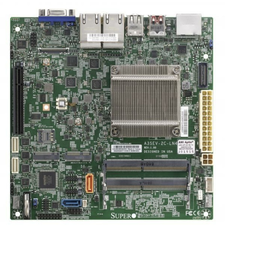 [MBD-A3SEV-4C-LN4] Mini ITX, Elkhard Lake ATOM Embedded SoCBGAPCI
