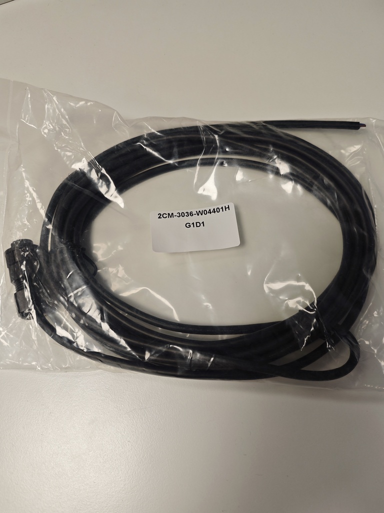 [2CM3036-W04401H] Power cable male 4 pin 5m