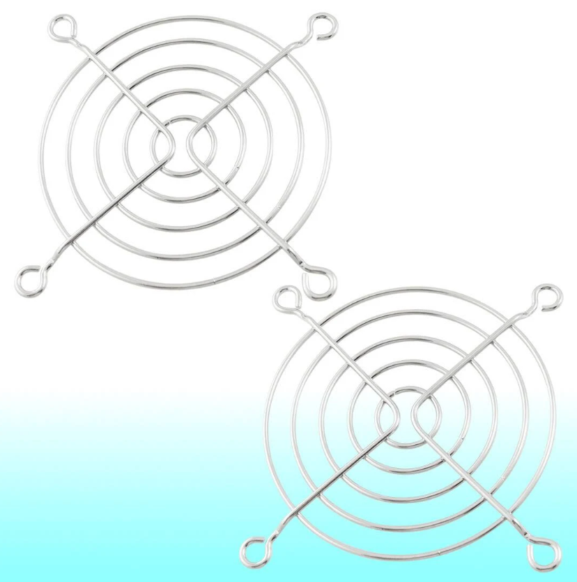 Primecooler 80x80mm fan guard silver