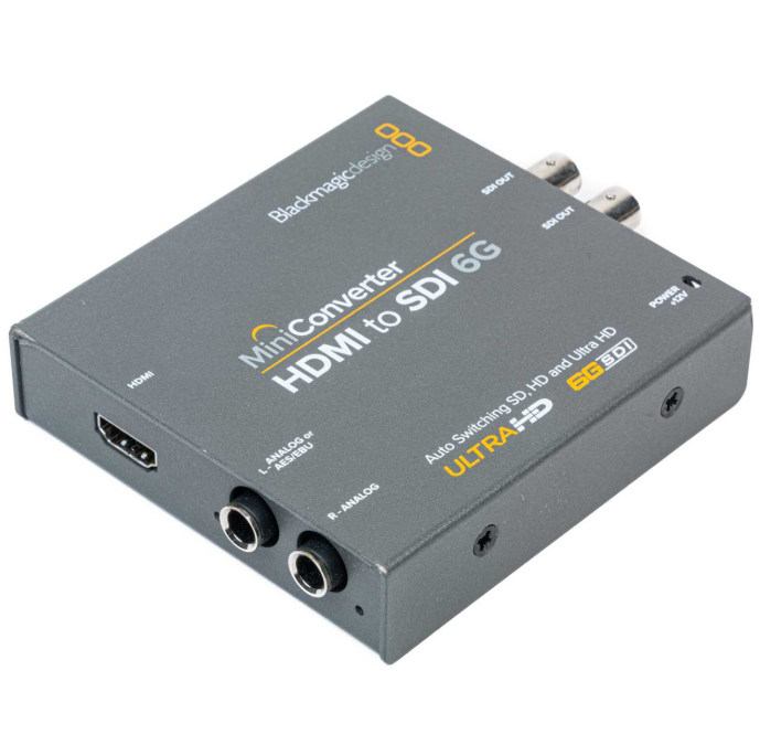 [CONVMDHS24K6G] Mini Converter - HDMI to SDI 6G, 2 kanal