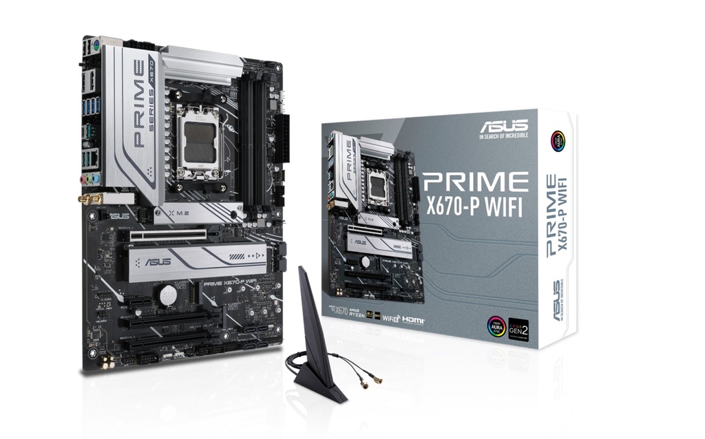 ASUS PRIME X670-P WIFI (ATX, X670, AM5)