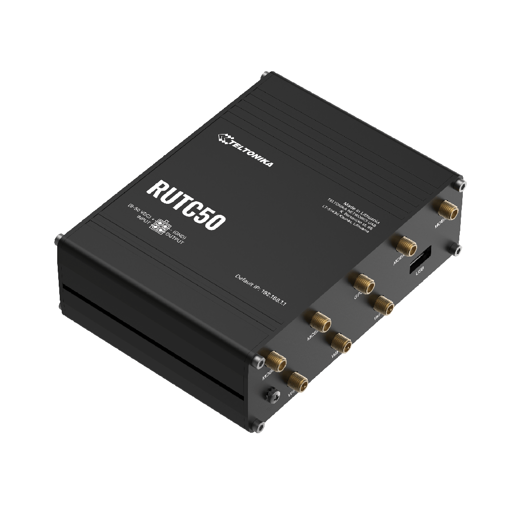 Teltonika  RUTC50 Industrial 5G WiFi 6 Router
