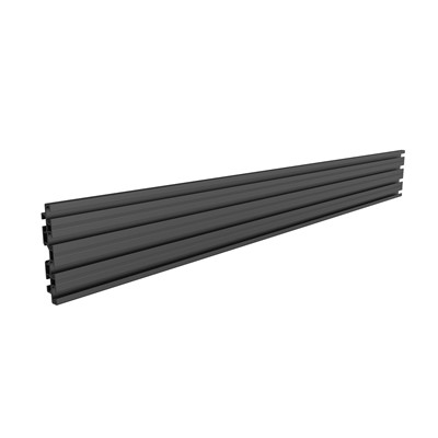[7350073738021]  Multibrackets M Pro Series - Single Screen Rail 100cm Black | Aluminium | Svart