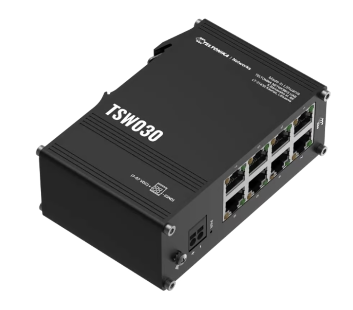 [TSW030] TSW030 8xFE DIN Switch 