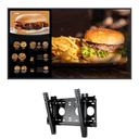 Paket: AG Neovo NSD-5503 – 55" 4K Digital Signage-skärm + Väggfäste LMK-02 & NoviSign-licens | Android | 24/7 Drift | 500 nits | Black Friday Kampanj