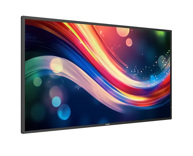 43" , 24/7, Android, 3840 x 2160, 500nits