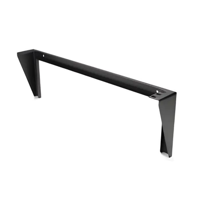 1U 19in Steel Vertical Wall Mount Equipment Rack Bracket