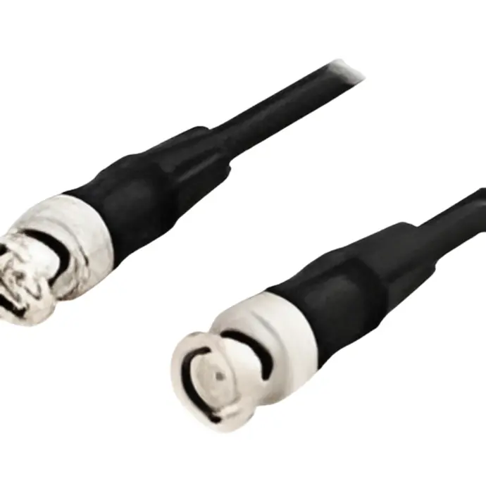 [DEL-241] 1m  koaxial patchkabel BNC ha - ha, RG59 DEL-241