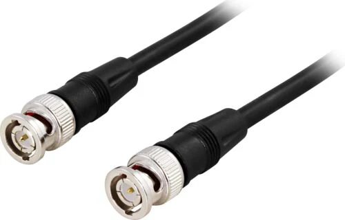 2m koaxial patchkabel BNC ha - ha, RG59