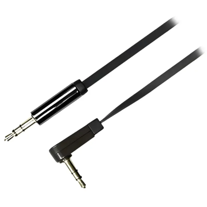 [AUD-121] 3,5mm Ljudklabel vinklad - Rak