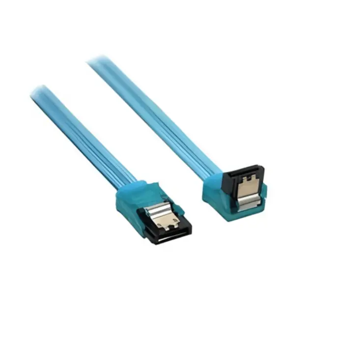 [SATA2-45-BLUV] 45cm Serial ATA HDD cable, blue UV reactive