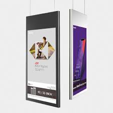 [KDS55-15] 55" Double Sided Digital Advertising Signage