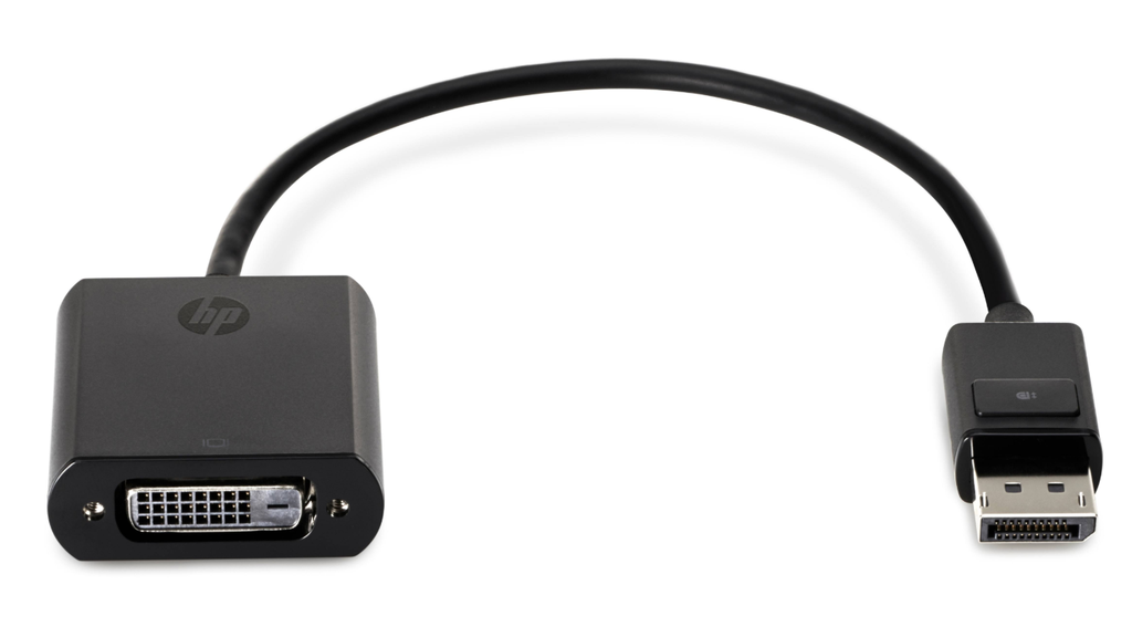 Original HP DisplayPort to DVI-D Adapter