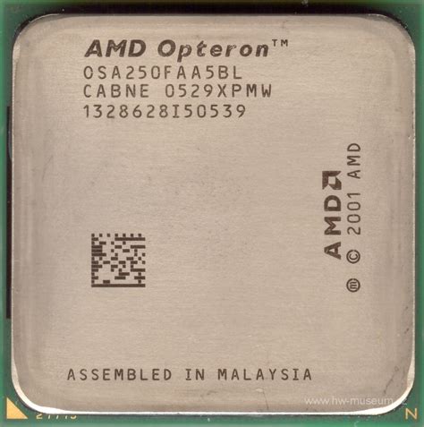 [OSA250BLBOX] AMD Opteron 250 Troy Single-Core 2.4 GHz Socket 940