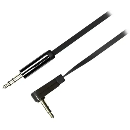 [AUD-121] 3,5mm Ljudklabel vinklad - Rak