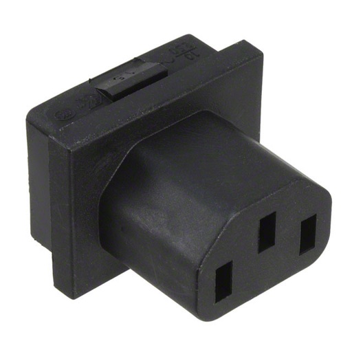[4788.4000] AC-effektinmatningsmoduler Backplane Outlet Snap-in 1.5mm