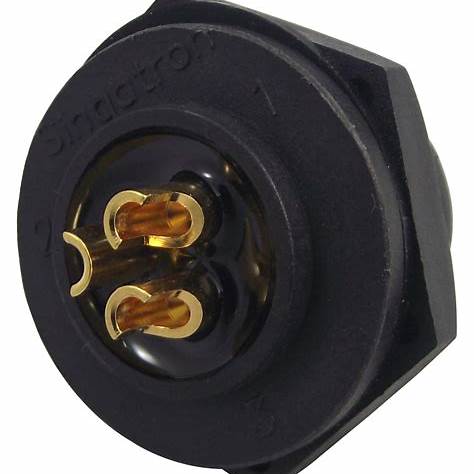 [2CM3002-W03604] Pow Chas Male 3pin 400mm ring