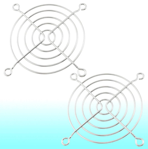 [PC-FG80] Primecooler 80x80mm fan guard silver