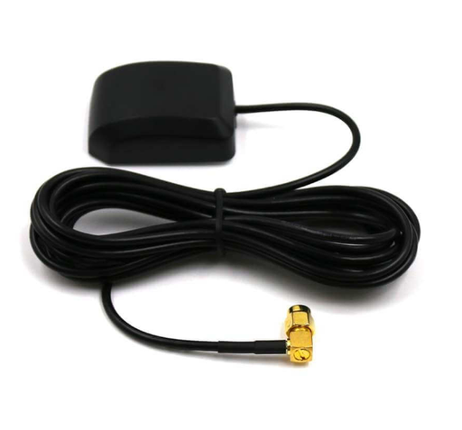 [JCL002] GPS+GLONASS Active Antenna 1.25m cable, SMA right angled