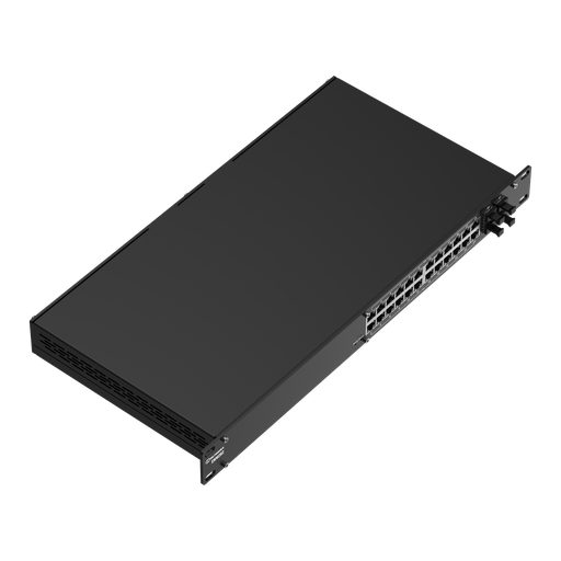 [SWM282000200] Teltonika SWM282 – L2+ Managed Switch, 24x PoE+ Ports, 4x SFP