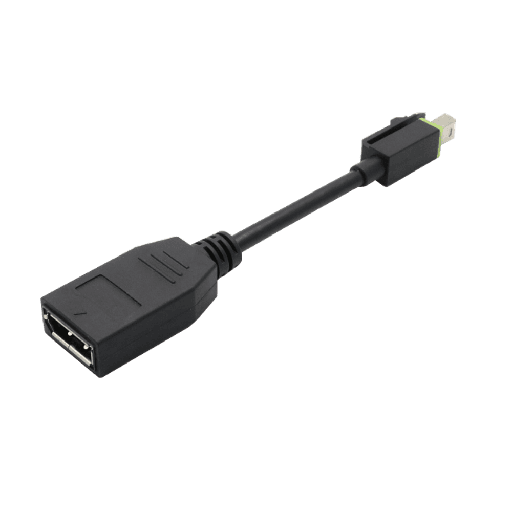 [91008582V3] Mini DisplayPort → DisplayPort-adapter (Mini DP-male → DP-female)